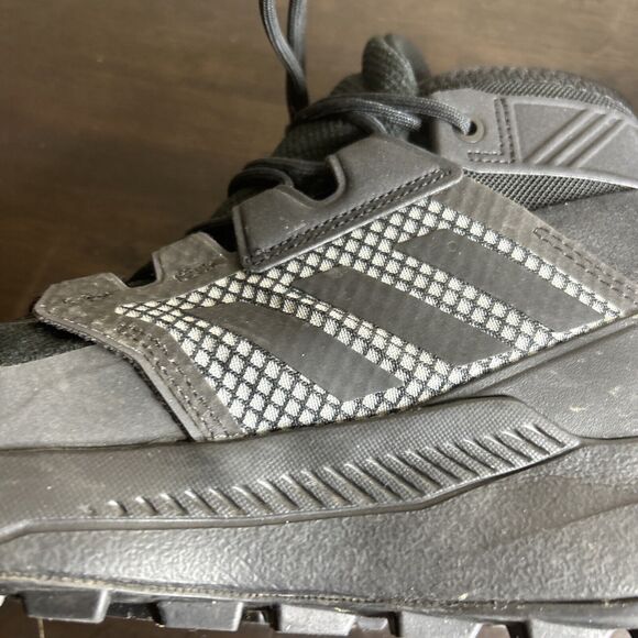 Adidas Terrex AX4 mid gore-tex hiking shoes Men 8.5 Black - Picture 4 of 16